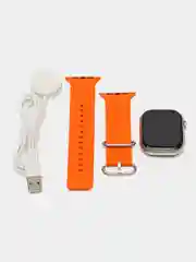 Оранжевый smart Watch 8 умные часы X8 Pro+, 45 мм, для мужчин, женщин, голосовой помощник