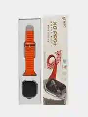 Оранжевый smart Watch 8 умные часы X8 Pro+, 45 мм, для мужчин, женщин, голосовой помощник
