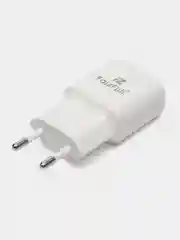 Белый зарядное устройство для телефона, блок микро usb