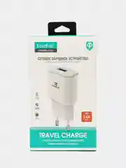 Белый зарядное устройство для телефона, блок микро usb