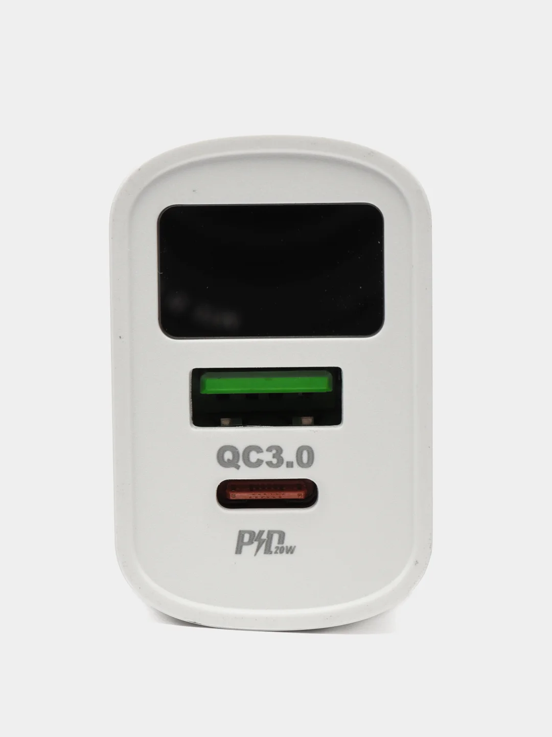 Белый зарядное устройство с быстрой зарядкой для iPhone iOS и Android, 18W и 20W, Type-C