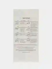 Золотой временные татуировки
