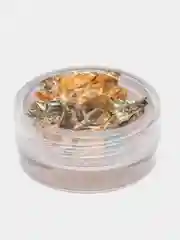 Желтый фольга поталь, мягкая, сжатая