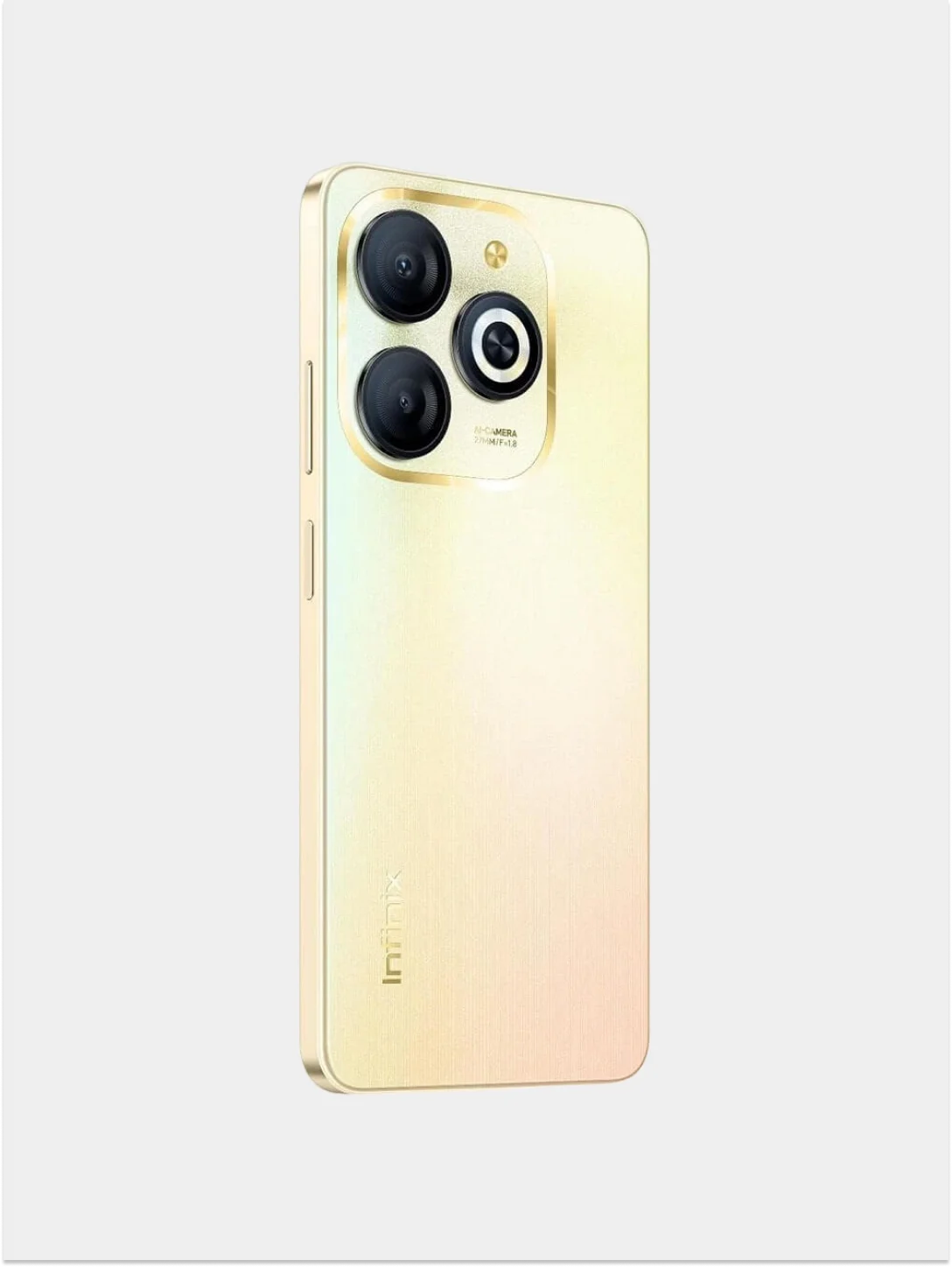 Золотой смартфон Infinix SMART 8 3/64 ГБ