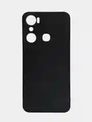 Угольный чехол черный Infinix Hot 20i, Hot 12Play, Zero 30 / Инфиникс Хот 20ай Хот 12 Плэй, Зеро 30