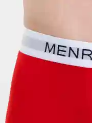 Красный трусы мужские Menron, спортивные, трусы-боксеры