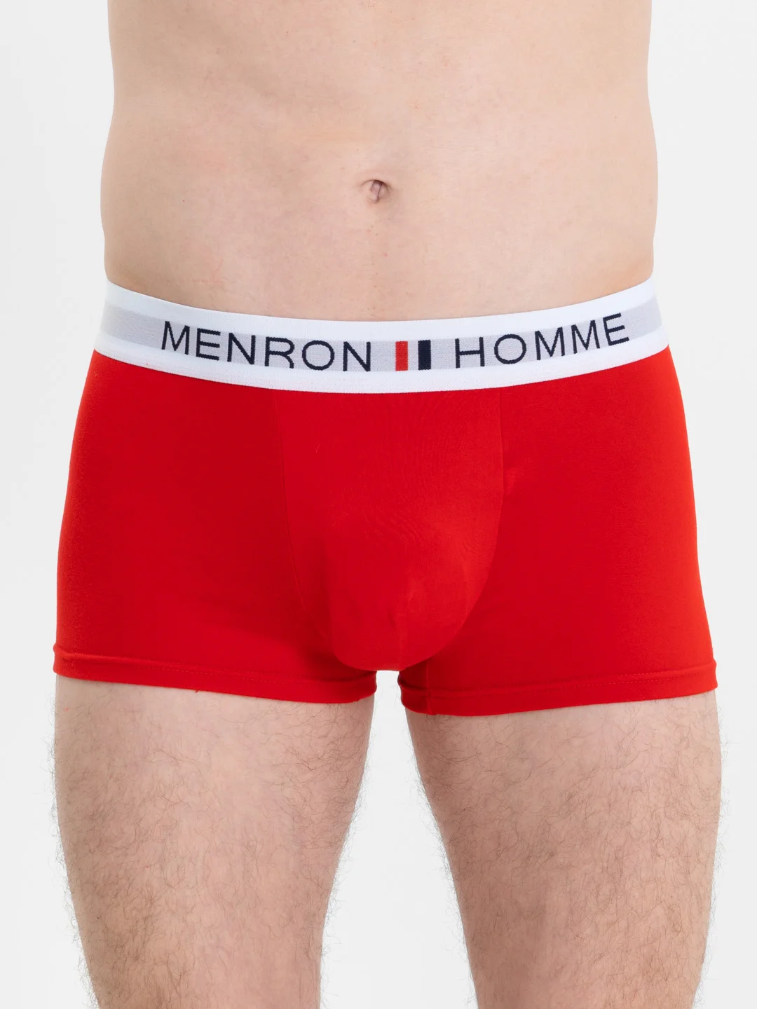Красный трусы мужские Menron, спортивные, трусы-боксеры