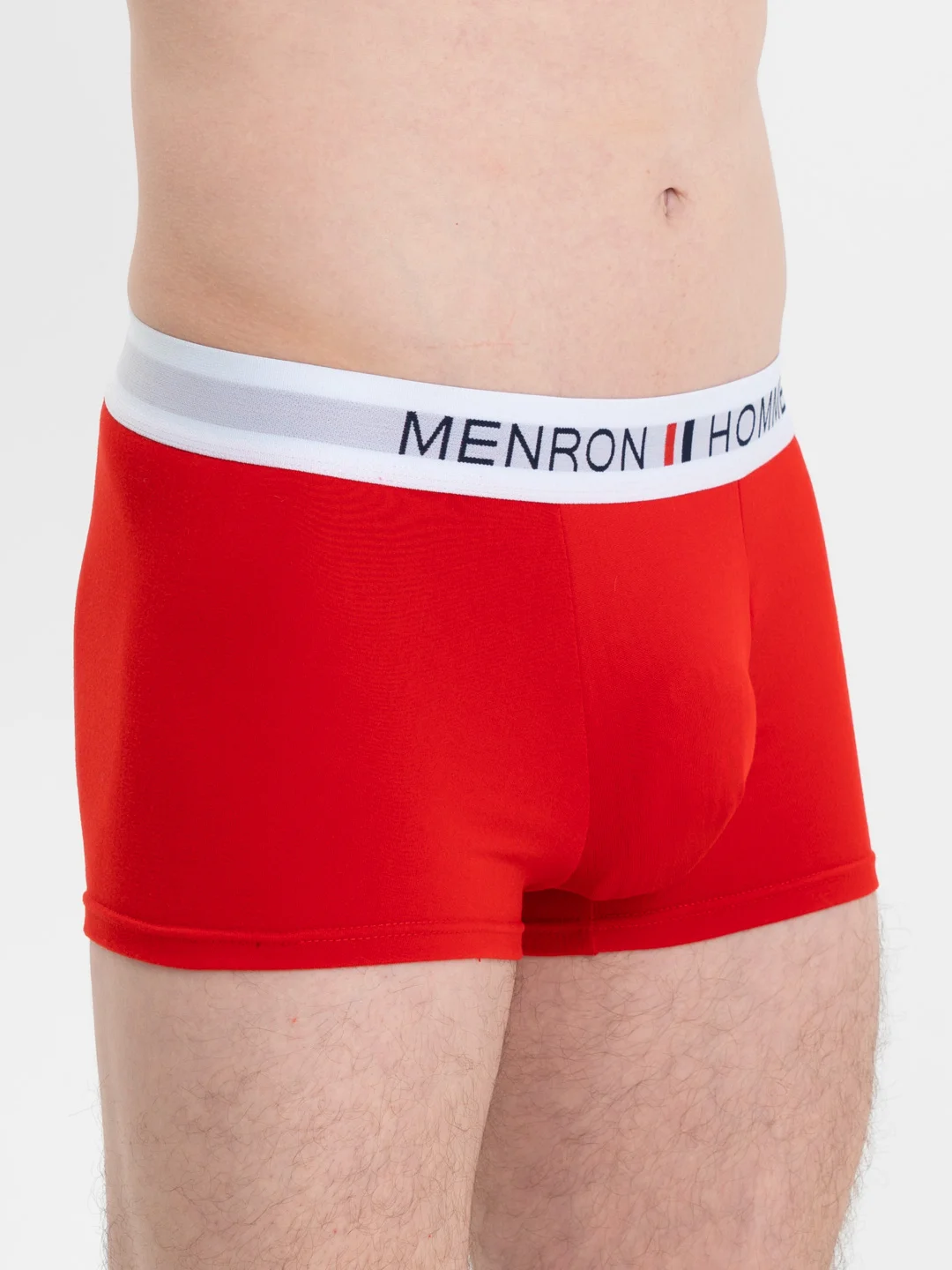 Красный трусы мужские Menron, спортивные, трусы-боксеры