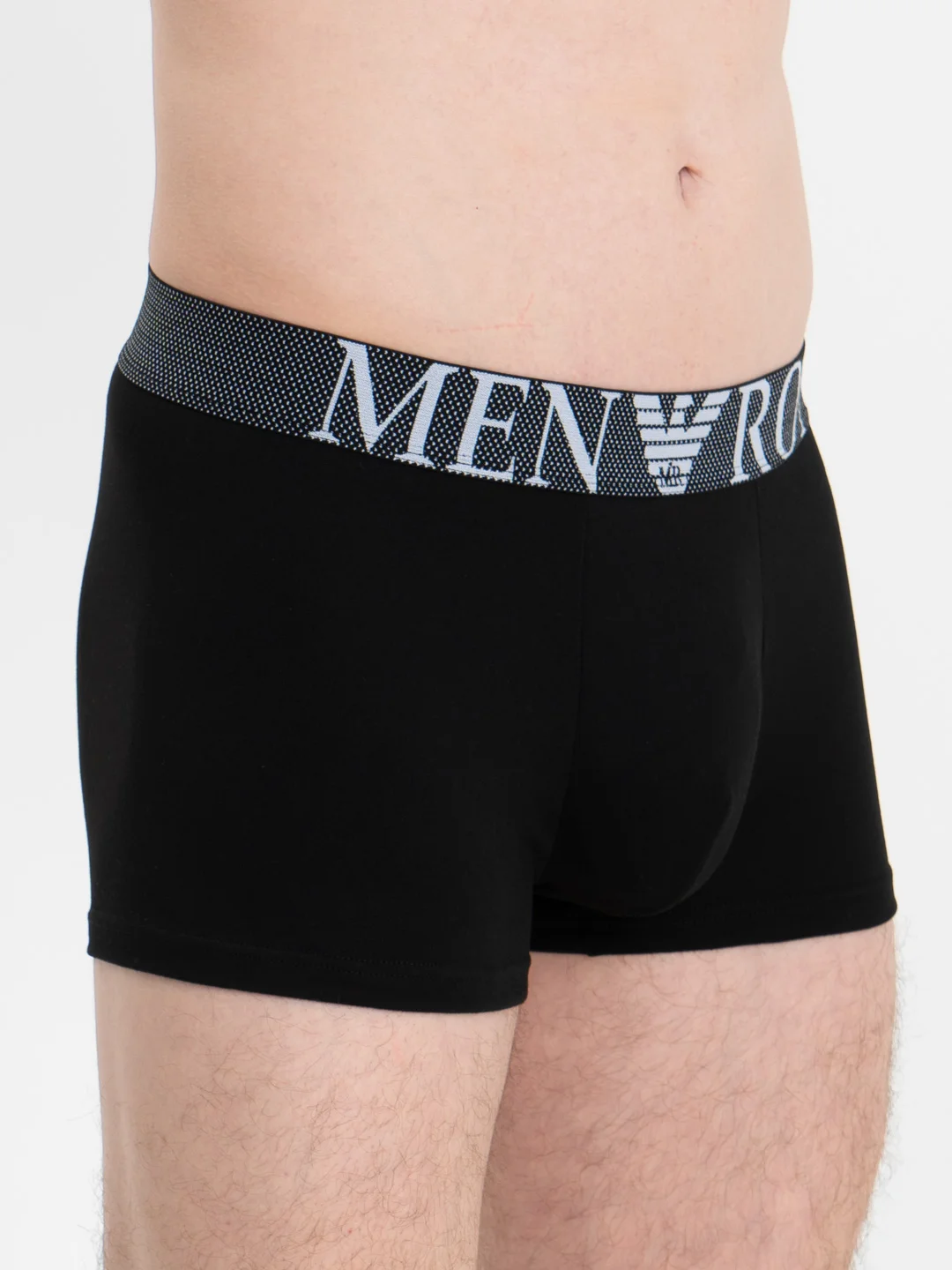 Черный трусы мужские Menron, спортивные, трусы-боксеры