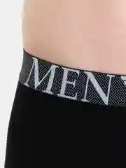 Черный трусы мужские Menron, спортивные, трусы-боксеры