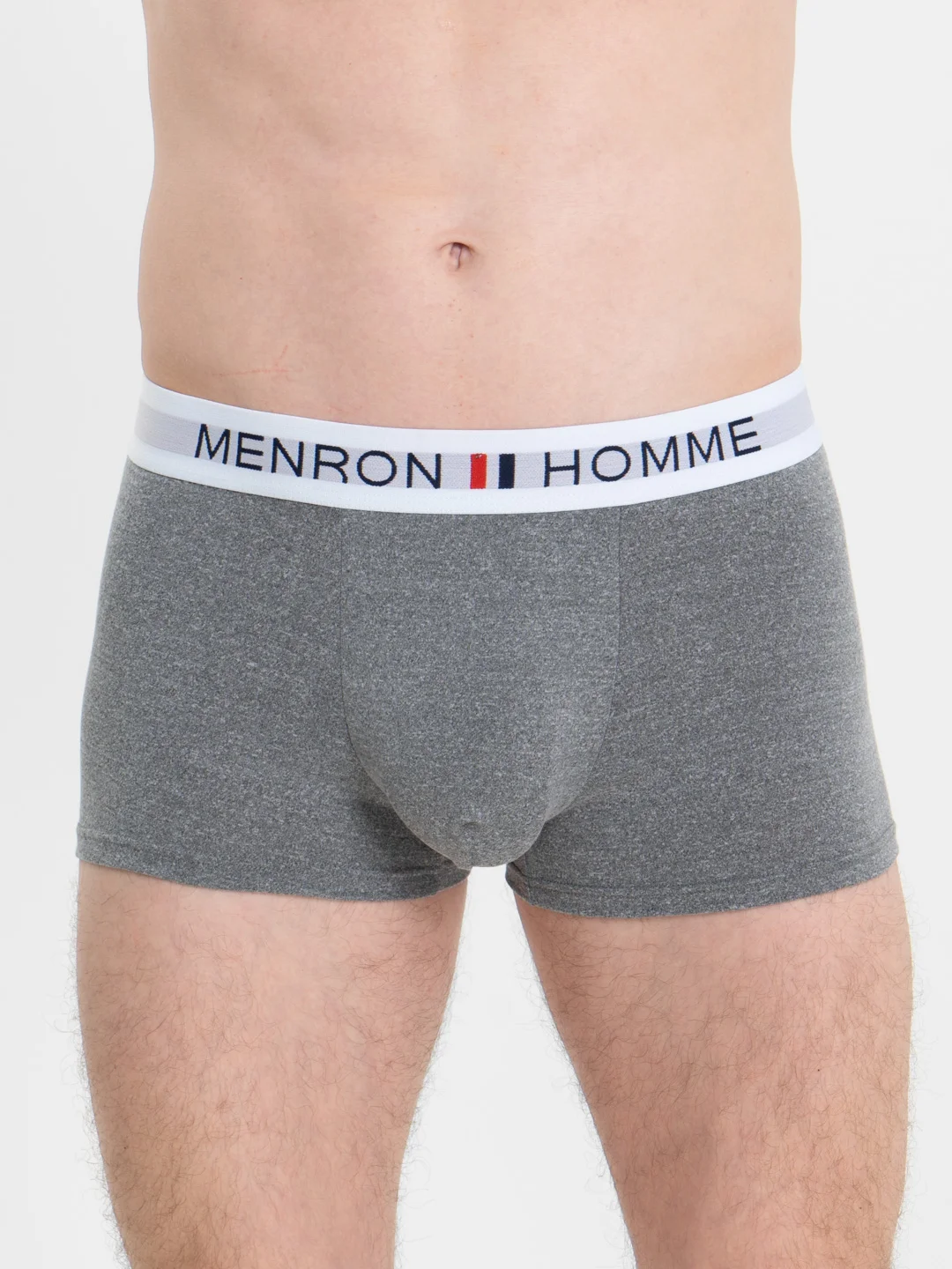 Серый трусы мужские Menron, спортивные, трусы-боксеры