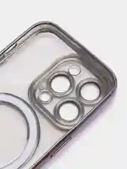 Чехол MagSafe iPhone 11, 12, 13, 14, 15 Pro Max / Plus, айфон, прозрачный, магнитный, про
