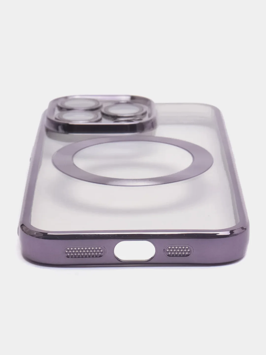 Чехол MagSafe iPhone 11, 12, 13, 14, 15 Pro Max / Plus, айфон, прозрачный, магнитный, про