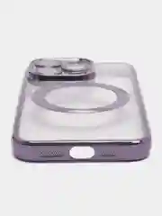 Чехол MagSafe iPhone 11, 12, 13, 14, 15 Pro Max / Plus, айфон, прозрачный, магнитный, про