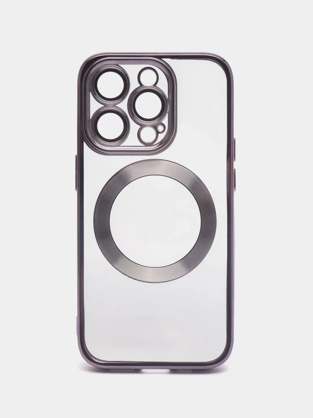Чехол MagSafe iPhone 11, 12, 13, 14, 15 Pro Max / Plus, айфон, прозрачный, магнитный, про
