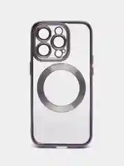 Чехол MagSafe iPhone 11, 12, 13, 14, 15 Pro Max / Plus, айфон, прозрачный, магнитный, про