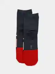 Синий носки новогодние мужские, с новогодним принтом