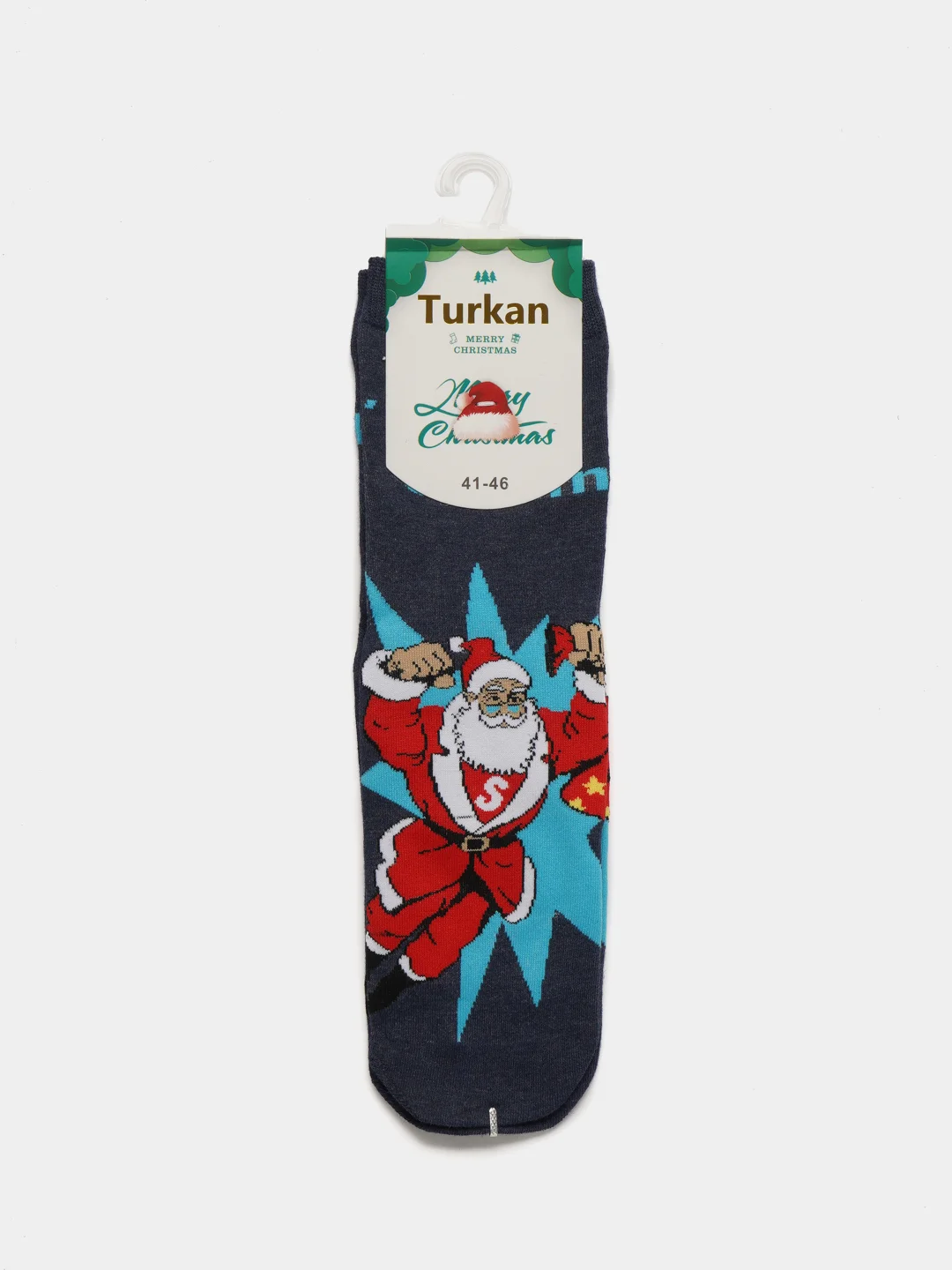 Индиго носки мужские, новогодние