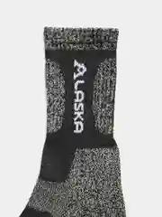 Серый термоноски мужские "Аляска", зимние, утеплённые