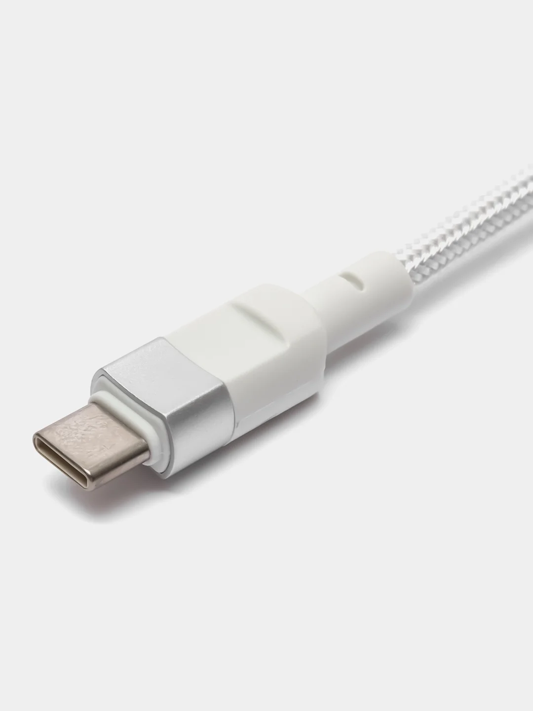 Кабель Type-C to Type-C 100W 10A быстрая зарядка, нейлоновый