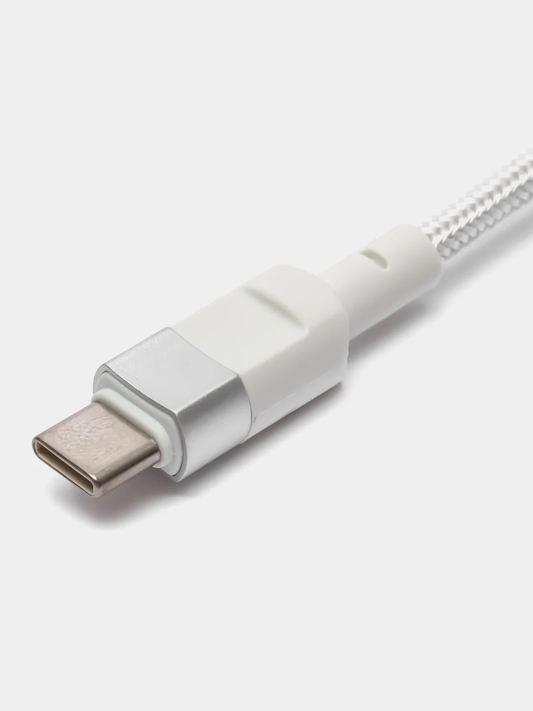 Кабель Type-C to Type-C 100W 10A быстрая зарядка, нейлоновый