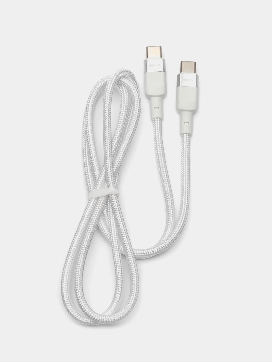 Кабель Type-C to Type-C 100W 10A быстрая зарядка, нейлоновый