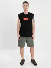 Черный майка "Boxing"