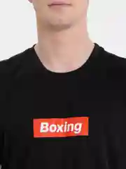 Черный майка "Boxing"