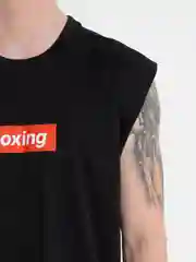 Черный майка "Boxing"