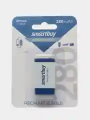 Батарейка крона Smartbuy 6F22, аккумуляторная, 280 mah, Ni-MH