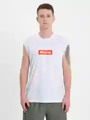 Белый майка "Boxing"