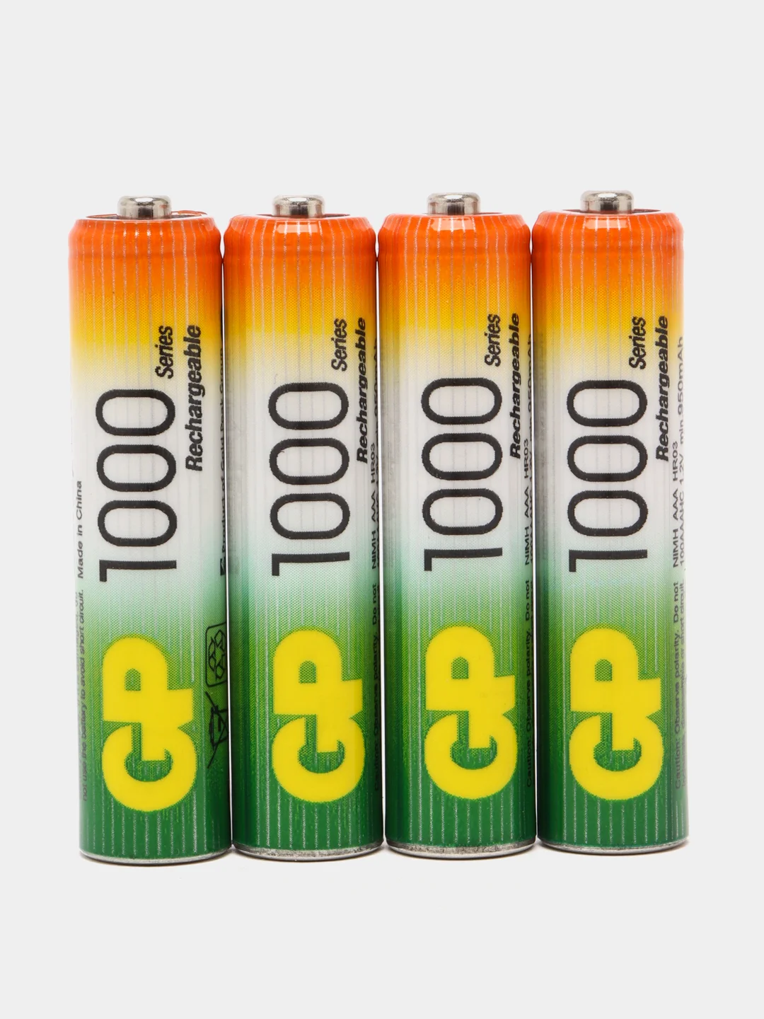 Аккумуляторы AAA GP, 1000 mah, мизинчиковые