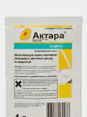 Инсектицид Syngenta "Актара" для защиты от вредителей