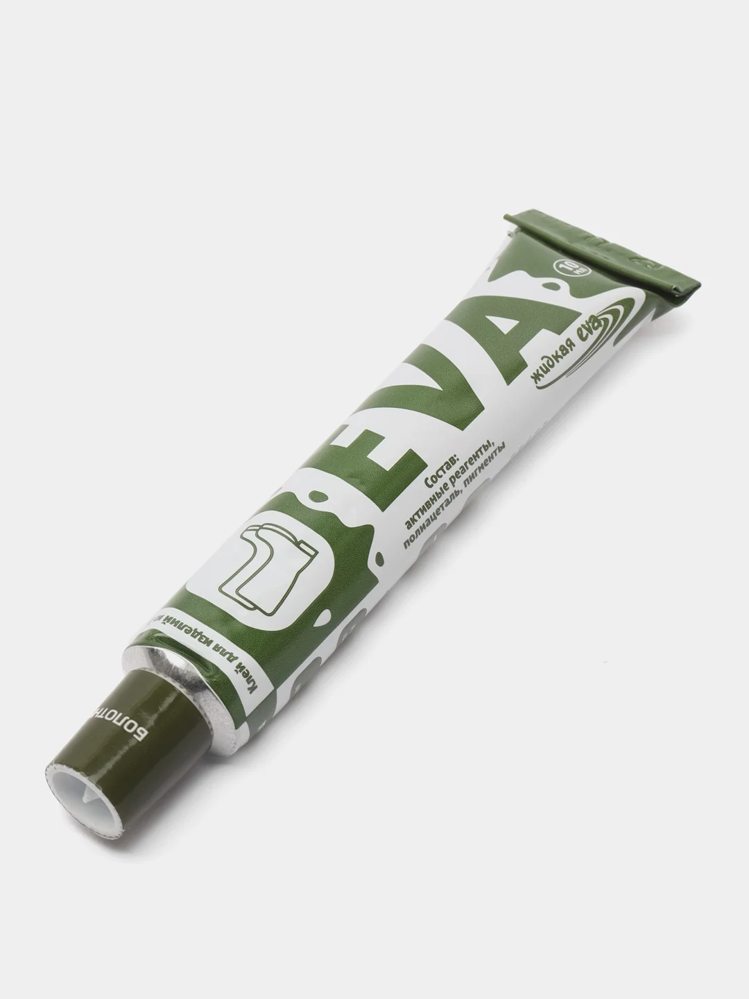 Зелёный хаки жидкий EVA клей