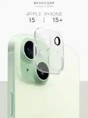 Стекло на камеру на Apple iPhone 15,14,13, Pro Max/Pro/Plus/Mini защитное BROSCORP, 4 вида