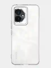Прозрачный чехол для Honor 100/100 Pro/90 GT силиконовый BROSCORP матовый/прозрачный с защитой камер