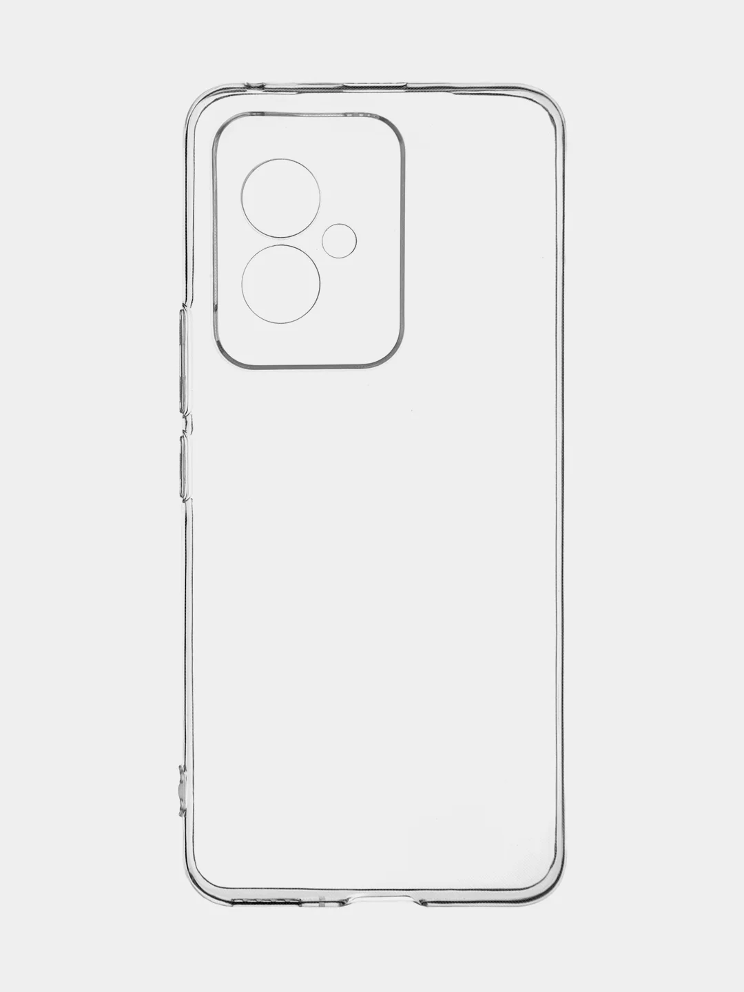 Прозрачный чехол для Honor 100/100 Pro/90 GT силиконовый BROSCORP матовый/прозрачный с защитой камер