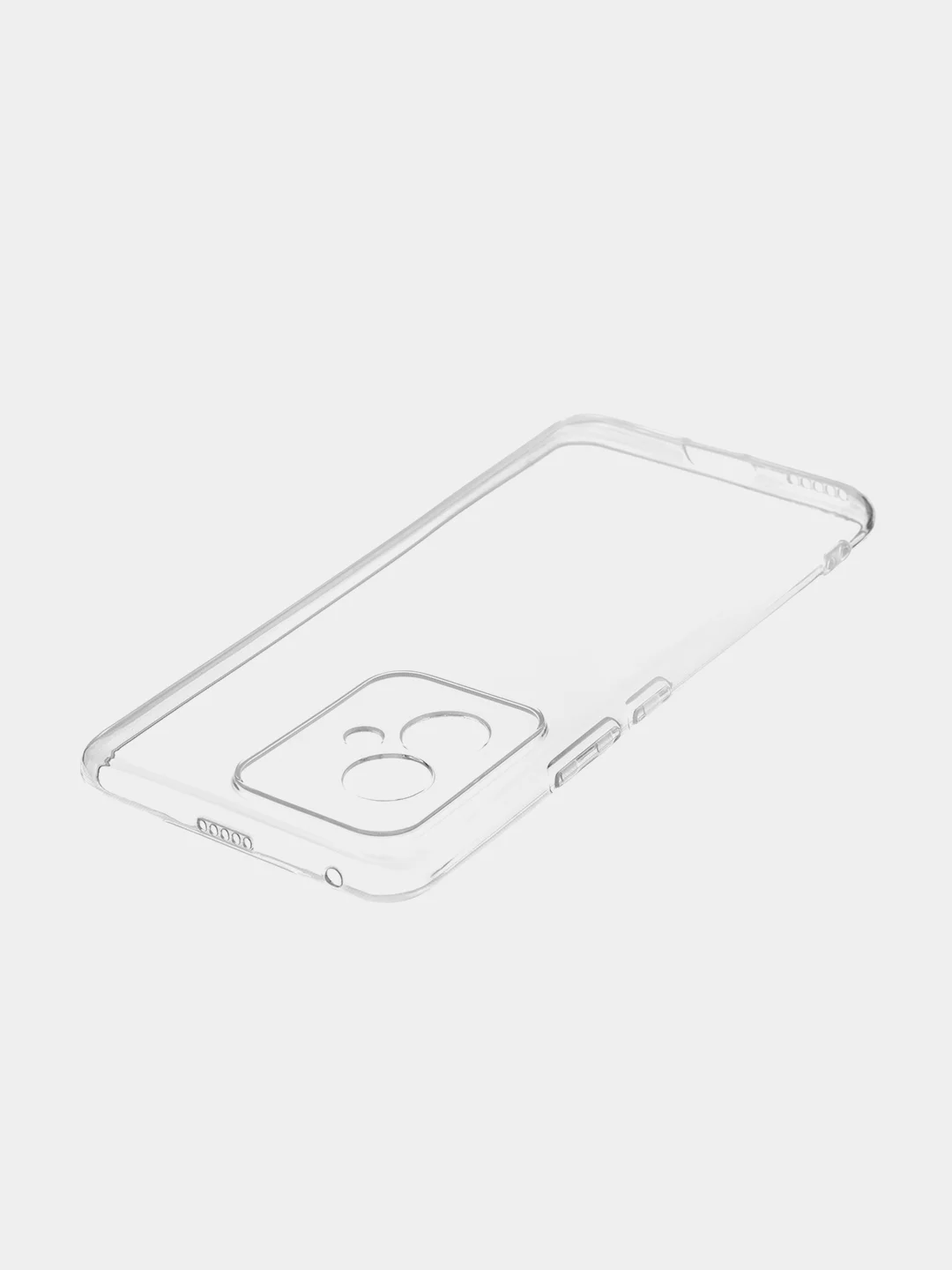 Прозрачный чехол для Honor 100/100 Pro/90 GT силиконовый BROSCORP матовый/прозрачный с защитой камер