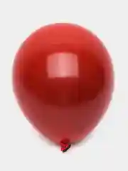 Алый воздушный шар двойной, латексный, 30 см, 1, 10, 20
