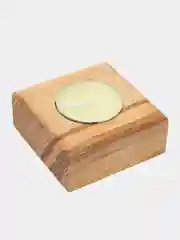 Алый подсвечник деревянный, 3 вида
