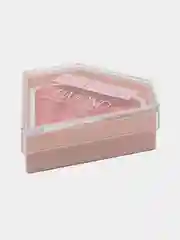 Коралловый хайлайтер сухой для макияжа лица и тела