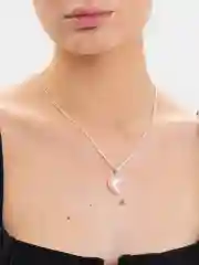 Прозрачный подвеска с камнем "Сердце"