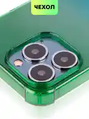 Противоударный чехол для Apple iPhone 13 Pro силиконовый BROSCORP с усиленными углами