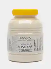 Соль для ванн Эпсом с эфирным маслом Лаванды, craftzabota, банка 500 г