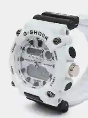 Белый наручные военные электронные мужские часы Casio G-Shock