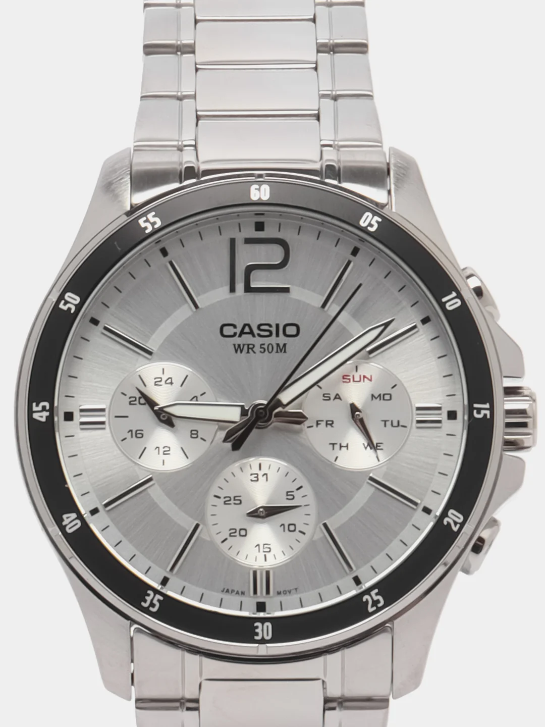 Белый часы наручные Casio MTP-1374D-1A