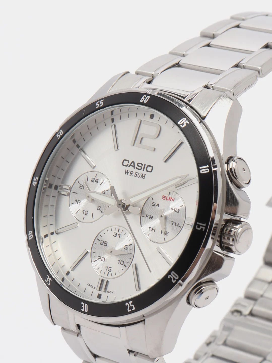 Белый часы наручные Casio MTP-1374D-1A