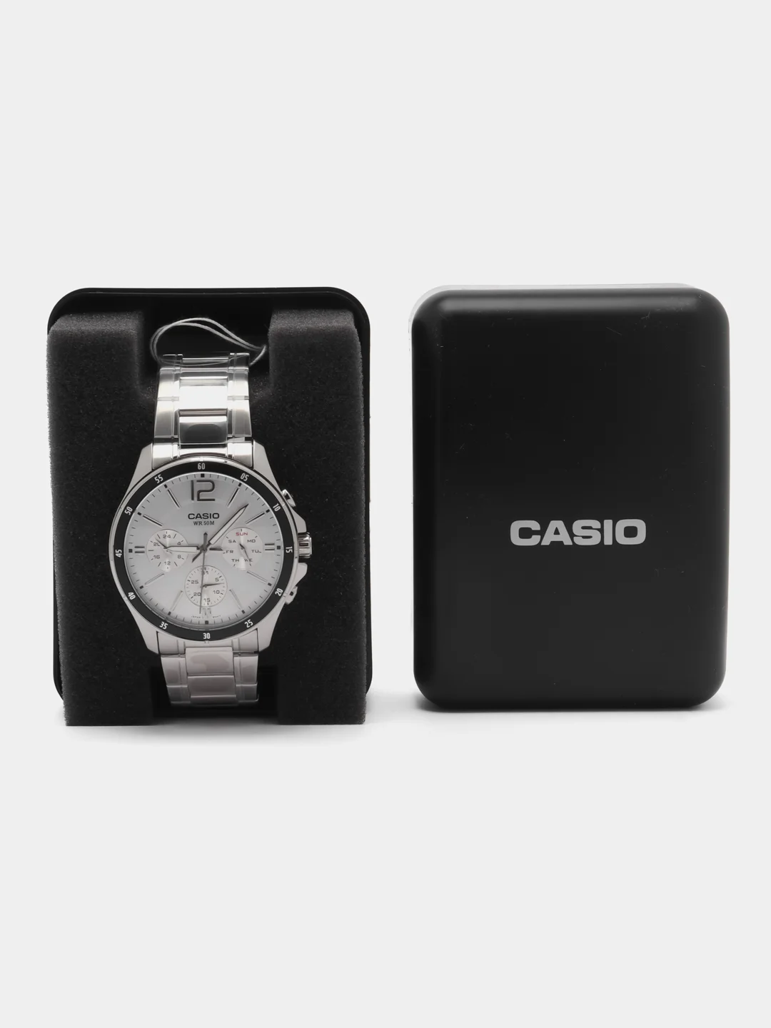 Белый часы наручные Casio MTP-1374D-1A