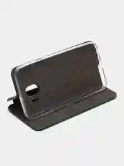 Тёмно-зелёный чехол книжка Samsung Galaxy J4 2018, Самсунг Галакси Джи4 2018
