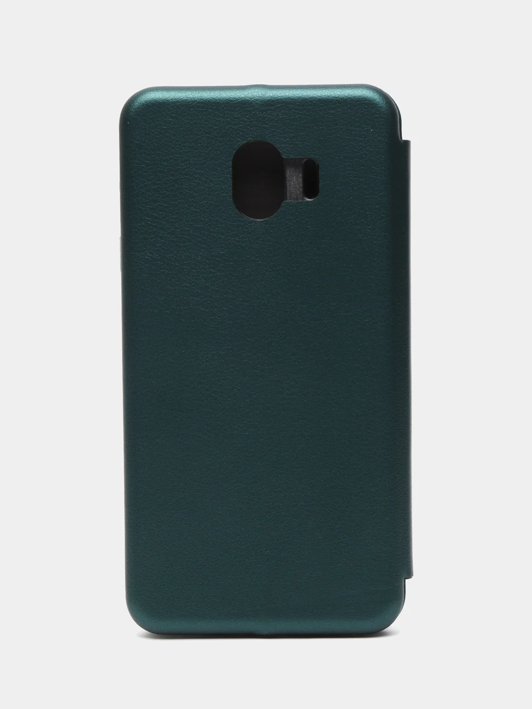Тёмно-зелёный чехол книжка Samsung Galaxy J4 2018, Самсунг Галакси Джи4 2018